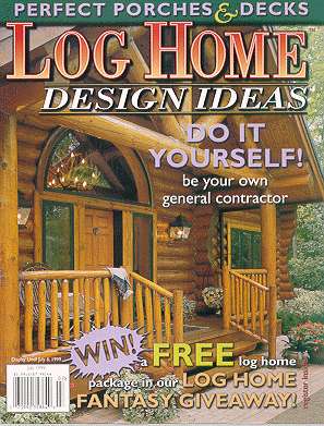 Log Home Design Ideas June/July 1999